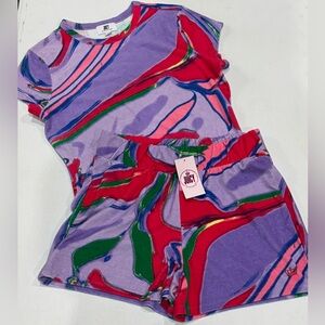 Juicy by Juicy Couture Terry Cloth 2 Piece Short Set, NWT, Size Medium